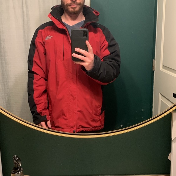 Northface HyVent winter jacket! Size Large! - Picture 1 of 16